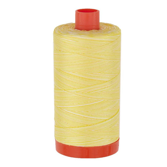 Aurifil Variegated 50wt 1150-3910 Lemon Ice