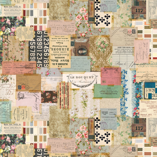 108" Eclectic Elements - Ephemera - Palette
