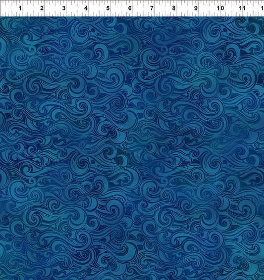 Wonders - Waves - Dark Blue
