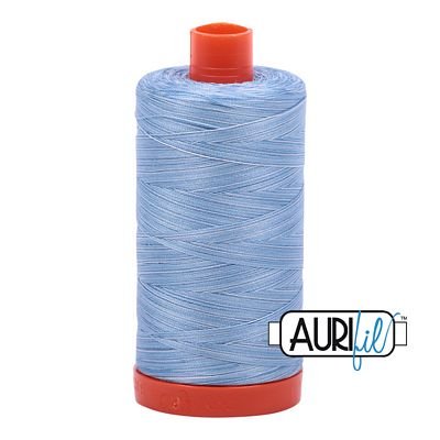 Aurifil Variegated 50wt 1150-3770 Stonewash Denim