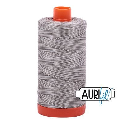 Aurifil Variegated 50wt 1150-4670 Silver Fox