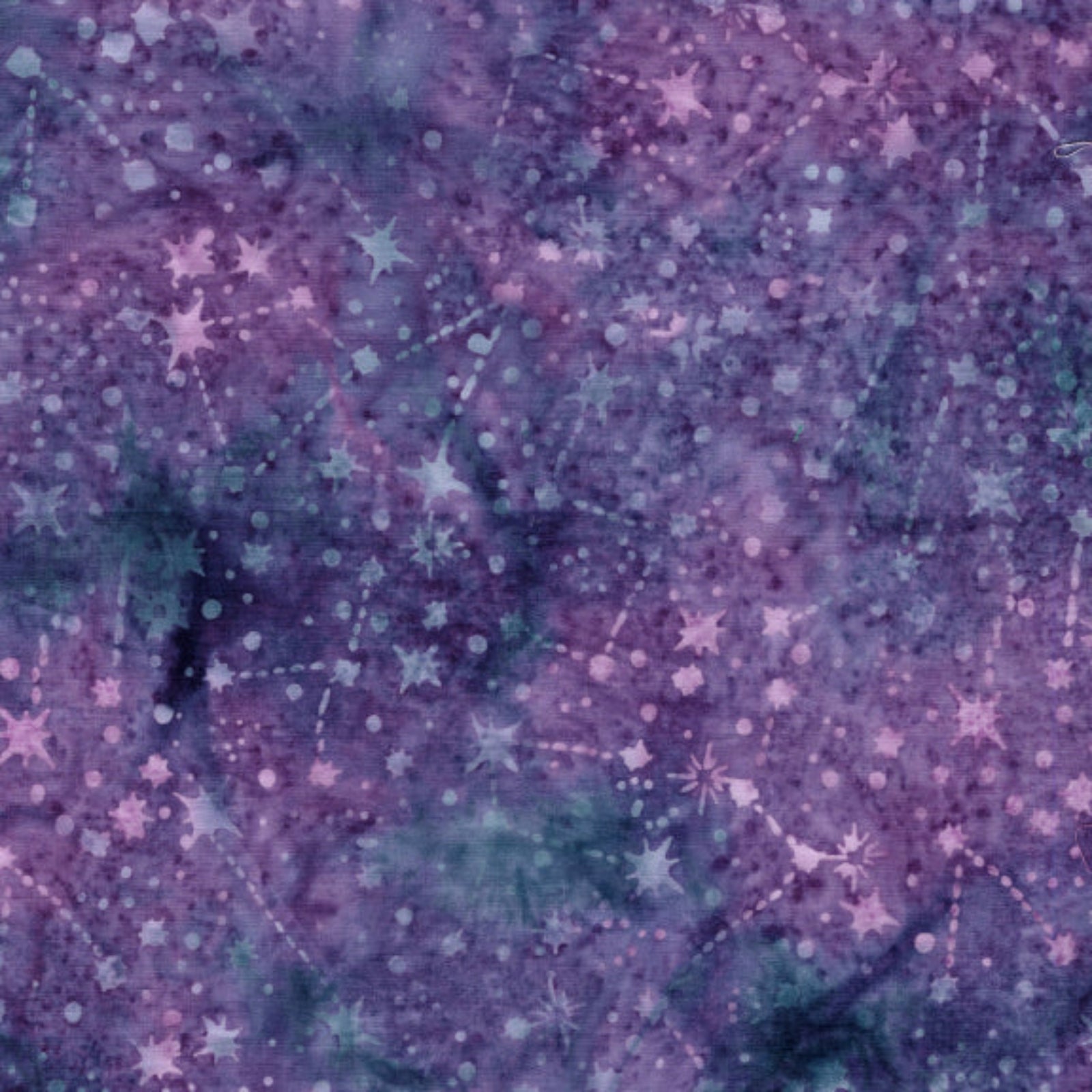 Star pattern on a mottled purple and blue background