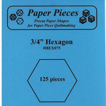 125 - 3/4" epp hexies