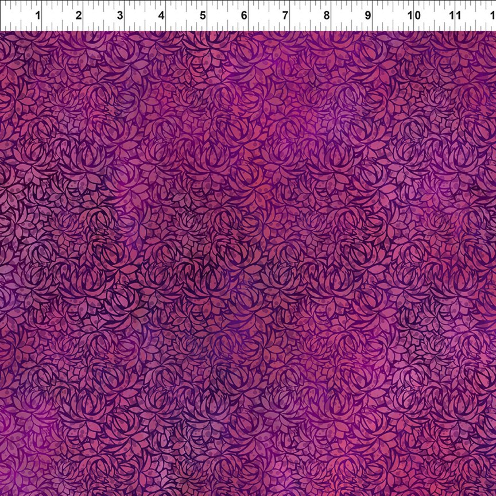 Purple fabric with a subtle pattern on a white background