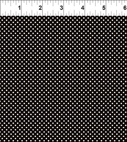 Alice - Black pindot