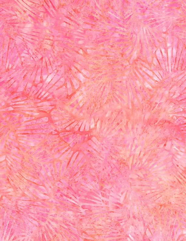 Desert Blossom Batik - Fans - Pink