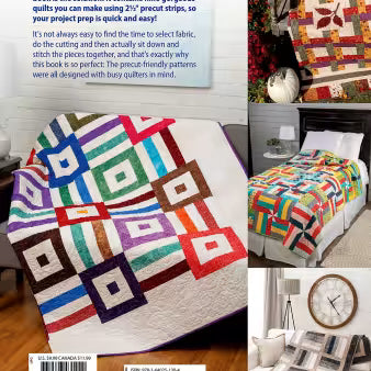 Time Saving Quilts with 2 1/2 inch Strips