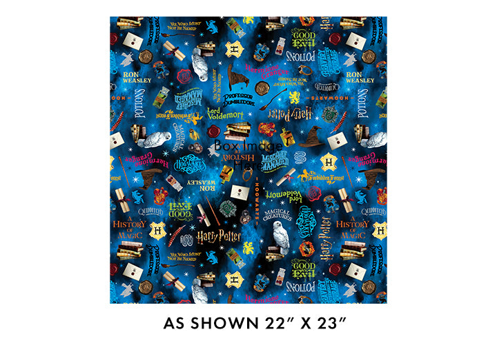 108" Wideback Harry Potter Words