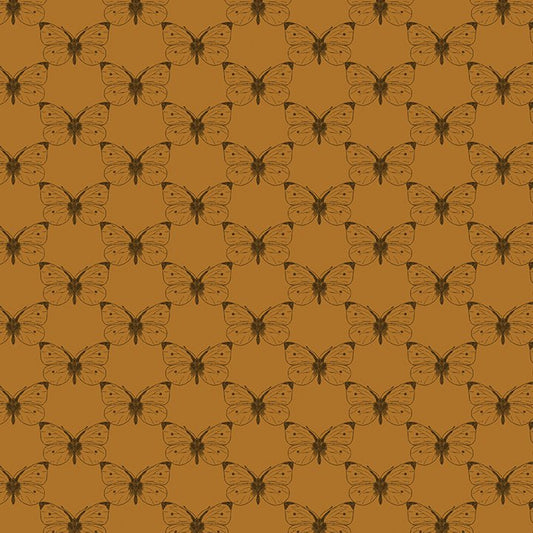 Bee Haven - Etched Butterfly - Caramel