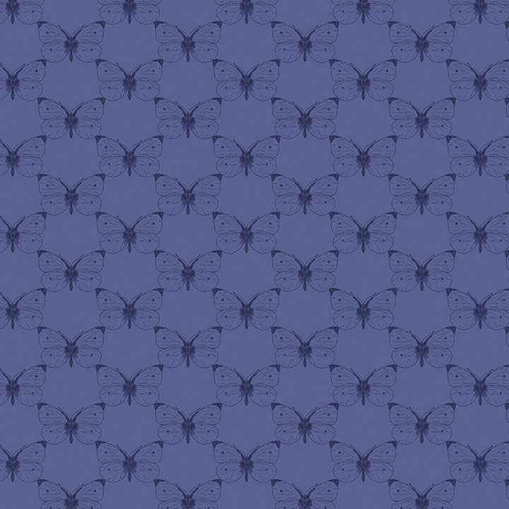 Bee Haven - Etched Butterfly - Twilight