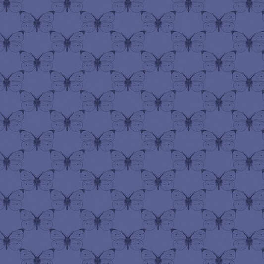 Bee Haven - Etched Butterfly - Twilight