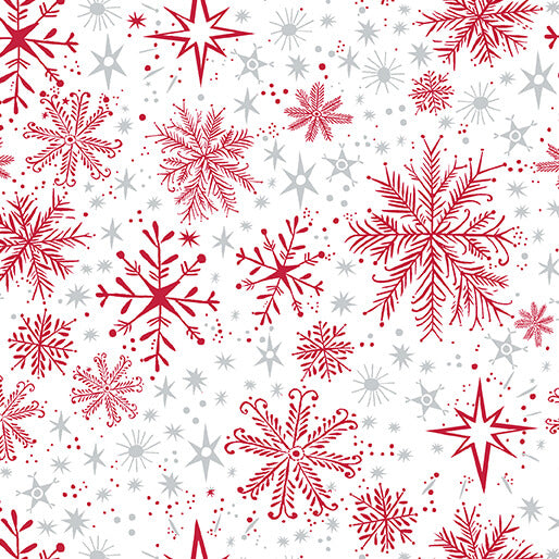 Magical Season - Snow Frost - White Red