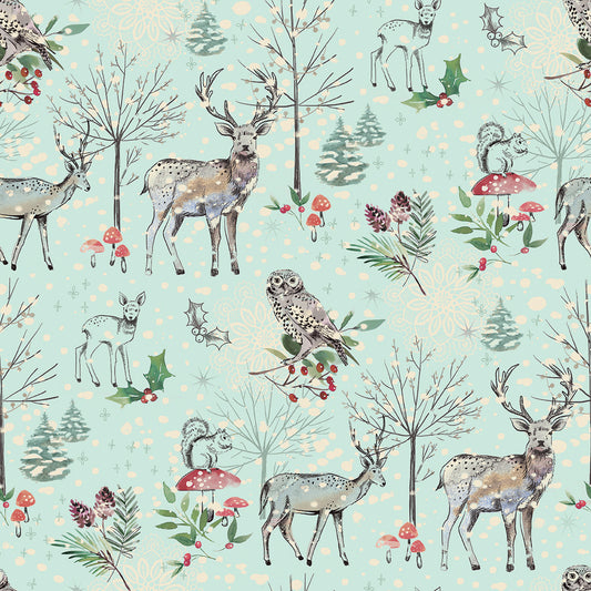 Winter Haven - Winter's Tale - Light Turquoise