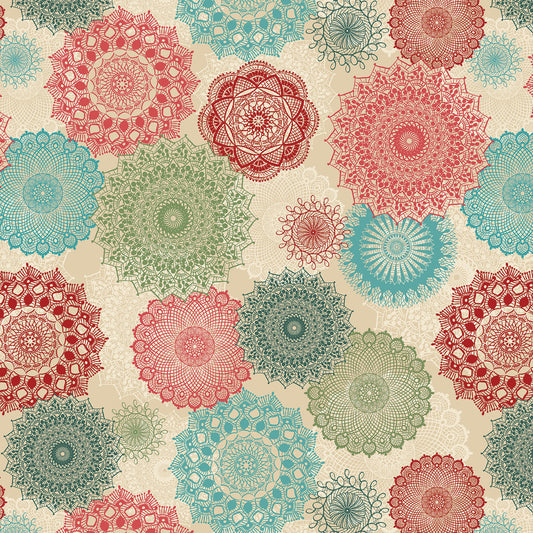Winter Haven - Dancing Doilies - Multi