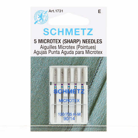 Schmetz Microtex Sharp Needles 90/14 5pk