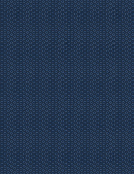 Tiny Rings - Navy on Navy