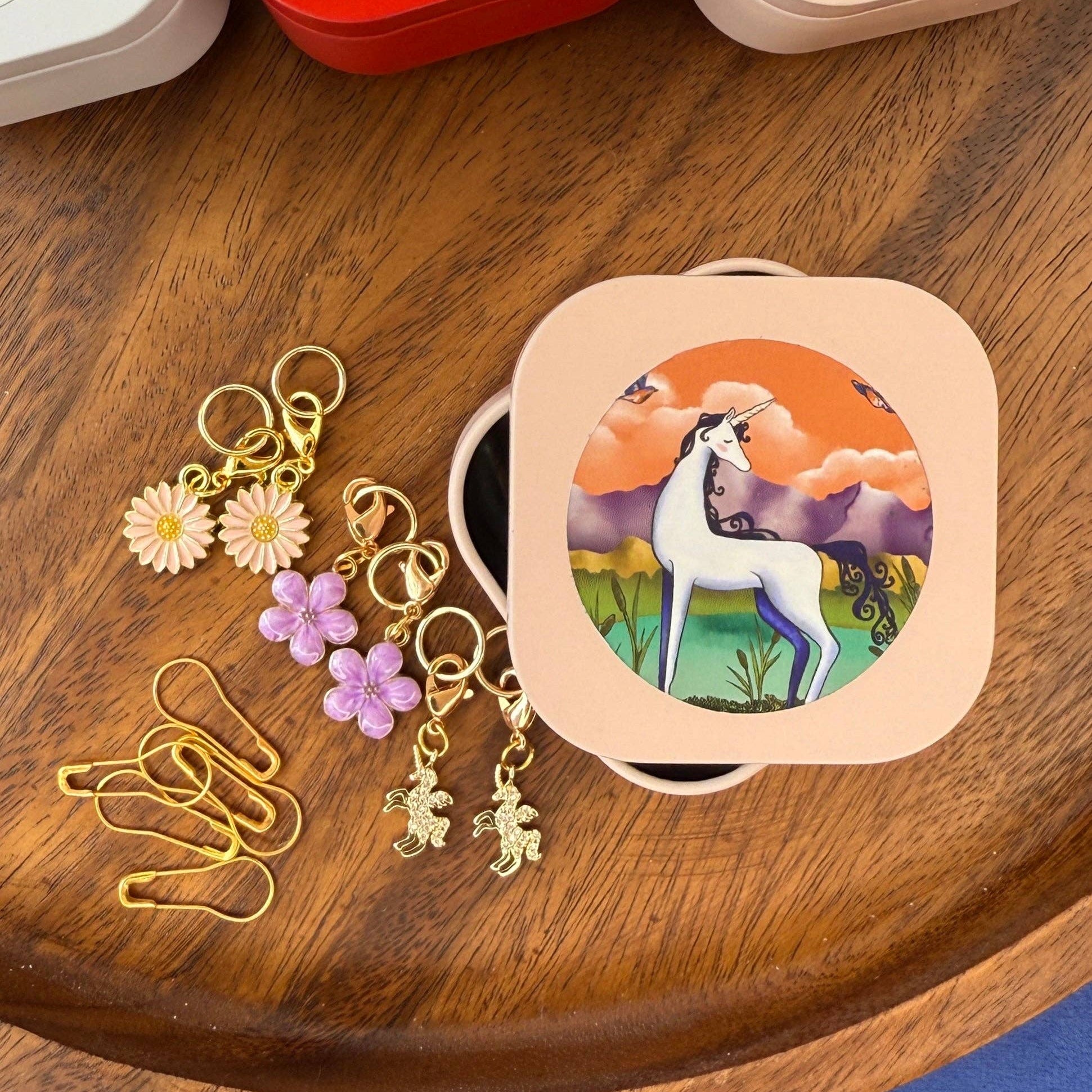 Believe! Stitch Markers