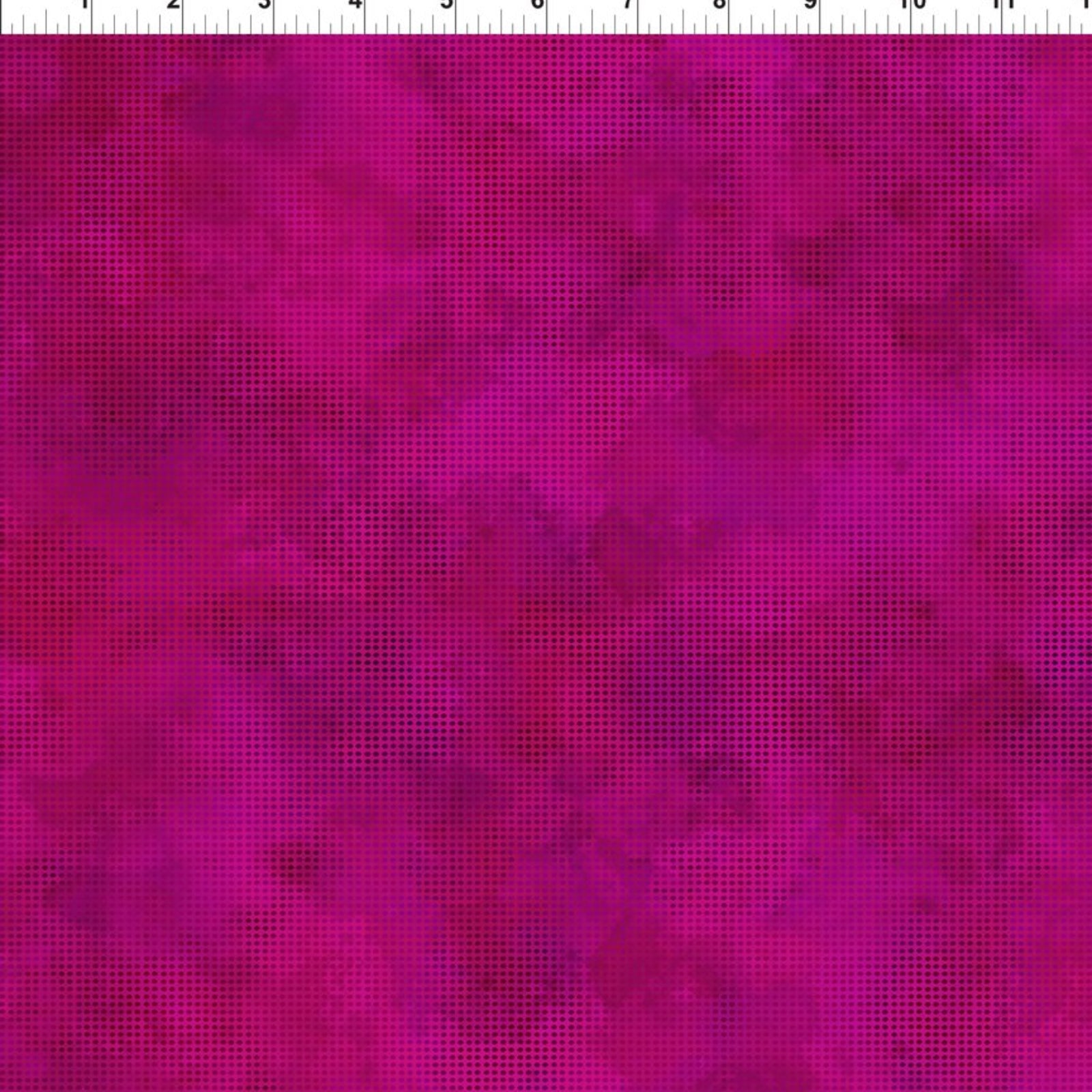 A vivid magenta and purple with a subtle dotted texture, shown against a white background with a ruler scale at the top.