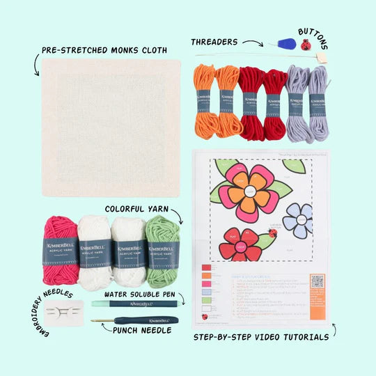 Petal Pop! - Punch Needle Kit