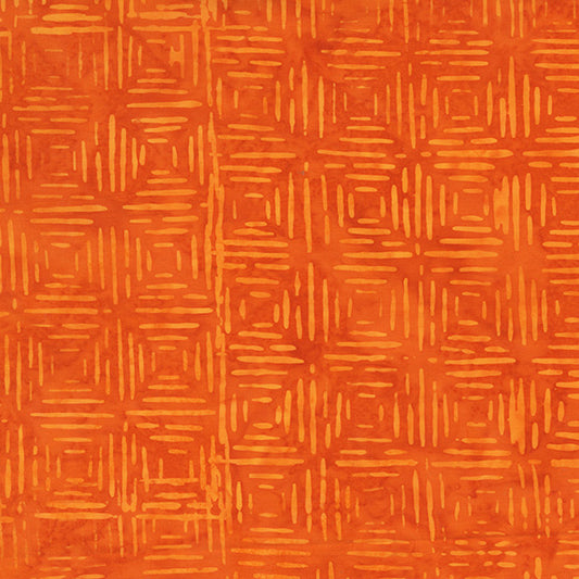 Fawn - Line Squares - Orange