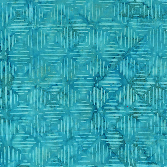 Fawn - Line Squares - Turquoise
