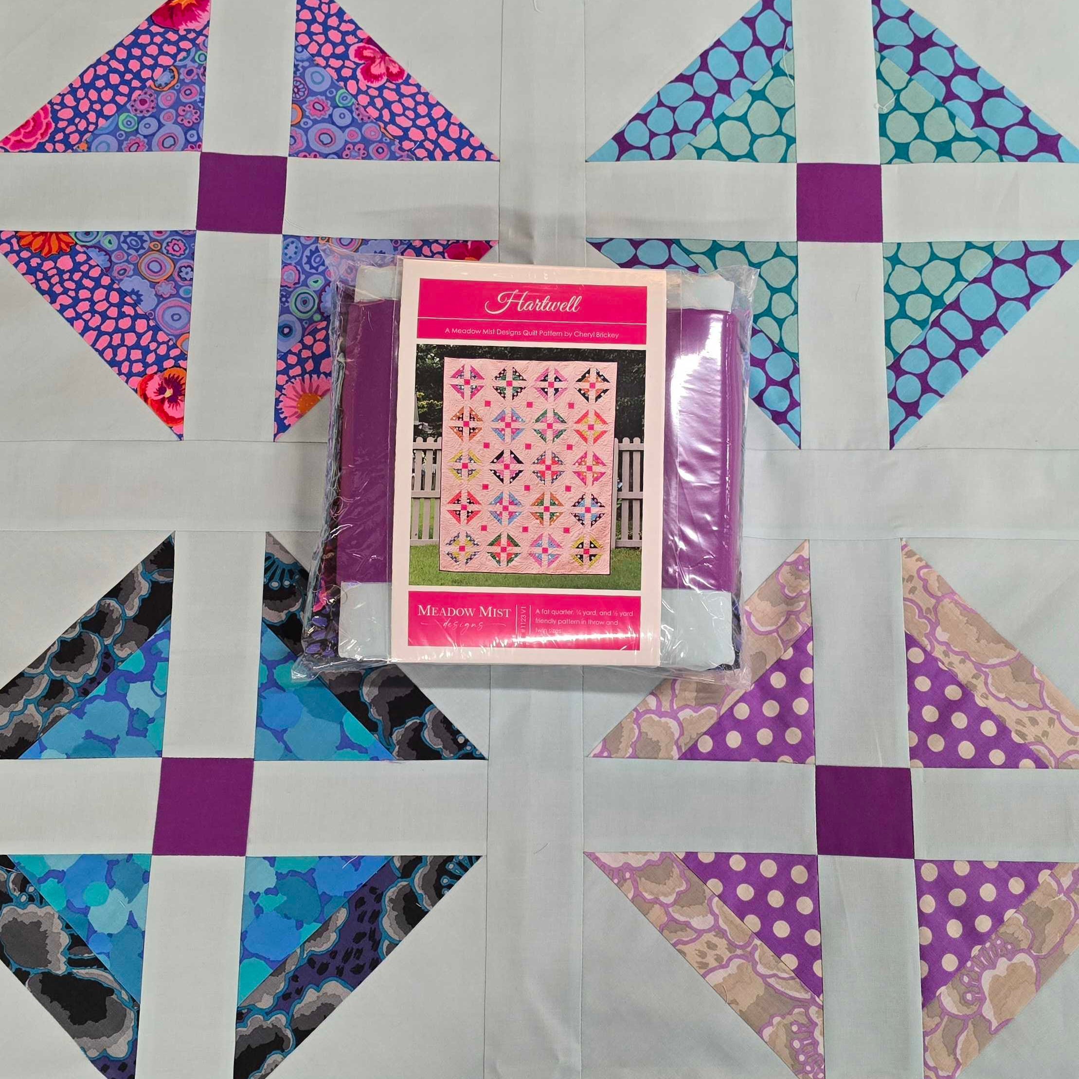 Hartwelll Quilt Kit - Baby Blue