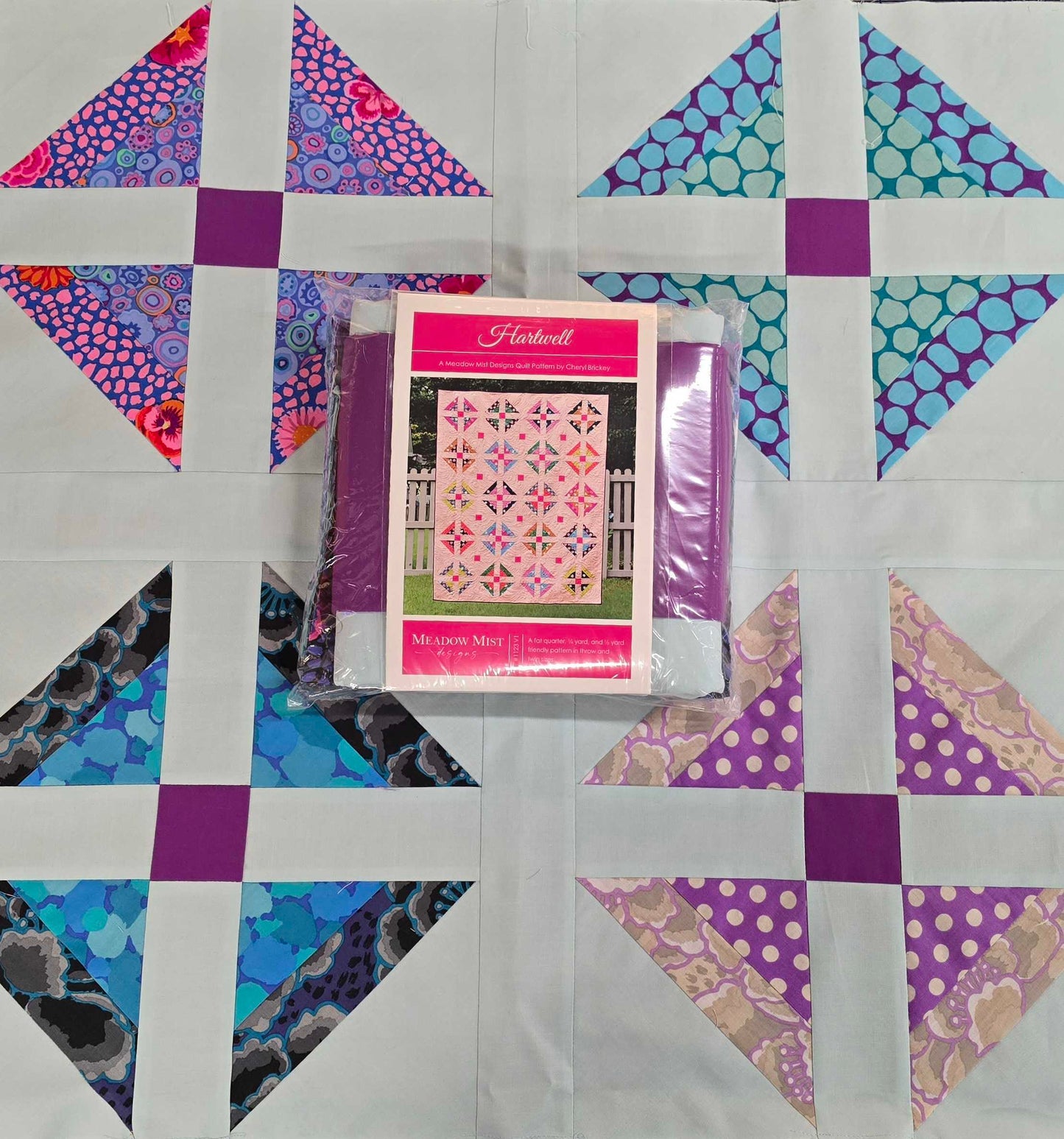 Hartwelll Quilt Kit - Baby Blue