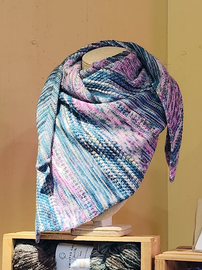 Twisted Caster - Wonderland Triangle Scarf Kit