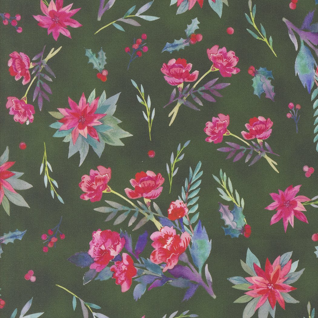 Love & Cheer - Christmas Bouquet - Evergreen