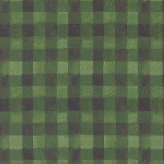 Love & Cheer - Watercolor Plaid - Mistletoe