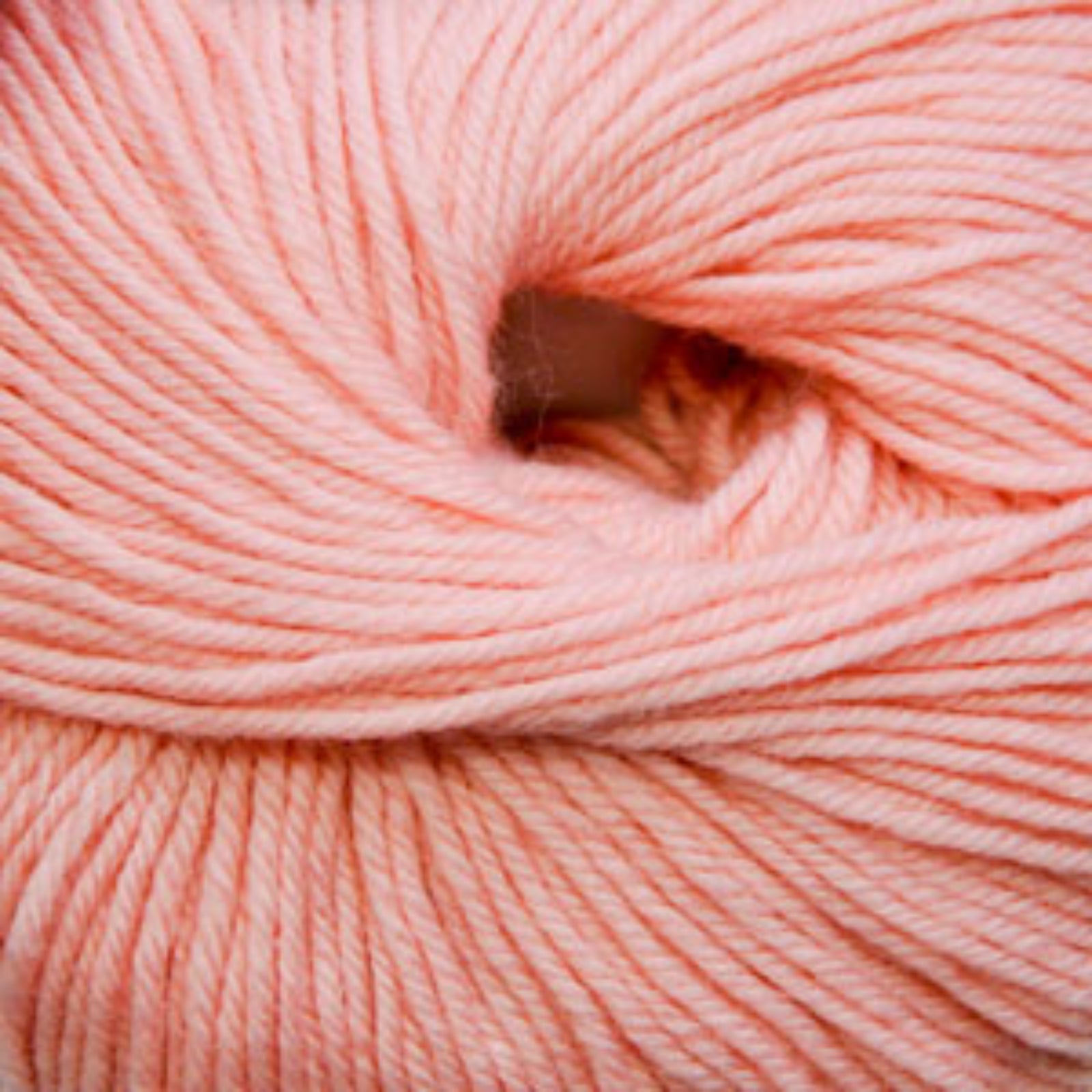 Close-up of a ball of pink yarn