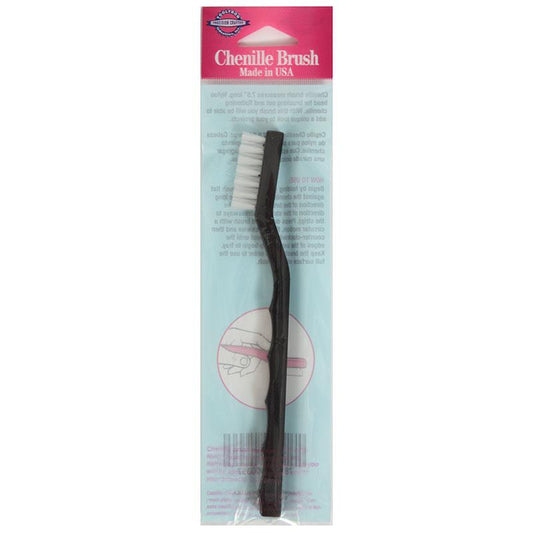 Chenille Brush | Floral Fabric Brush Quilting Technique