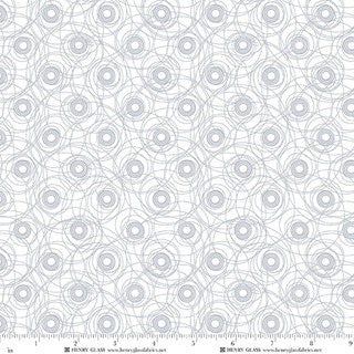 Geometric pattern with circular shapes on a white background