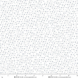 White fabric with small star pattern