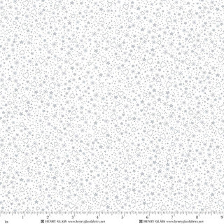 White background with small hearts and  stars pattern