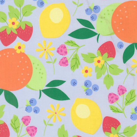 Fruit Salad - Fruits - Light Blue