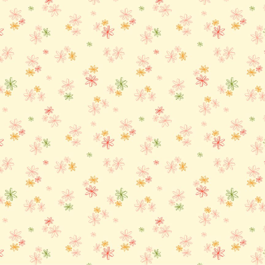 Lush Life - Dappled Daisies - Ivory