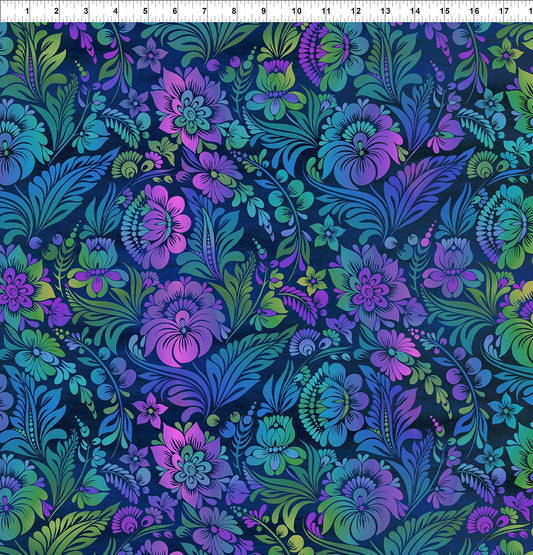 2026 Brown Bag Mystery Kit  - Vivid Floral Night