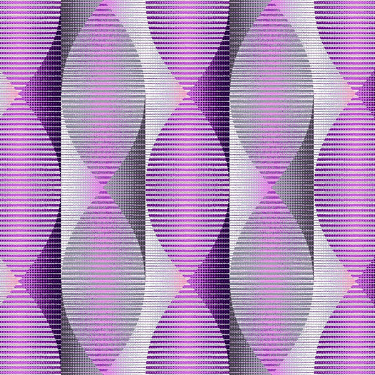 Twisted Ribbons - 108" Wideback - Purple