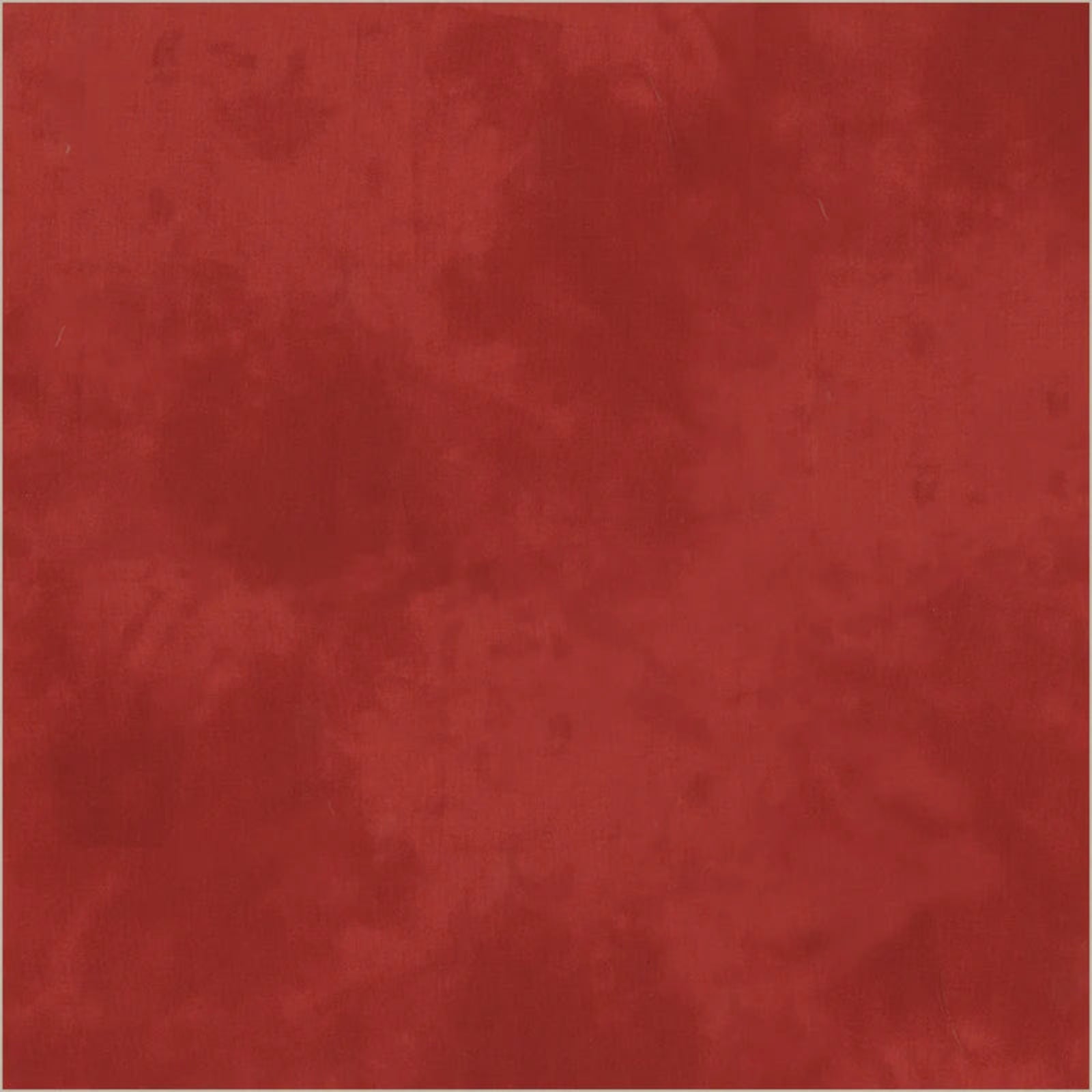 A square red textured tile or swatch with a mottled, distressed finish.