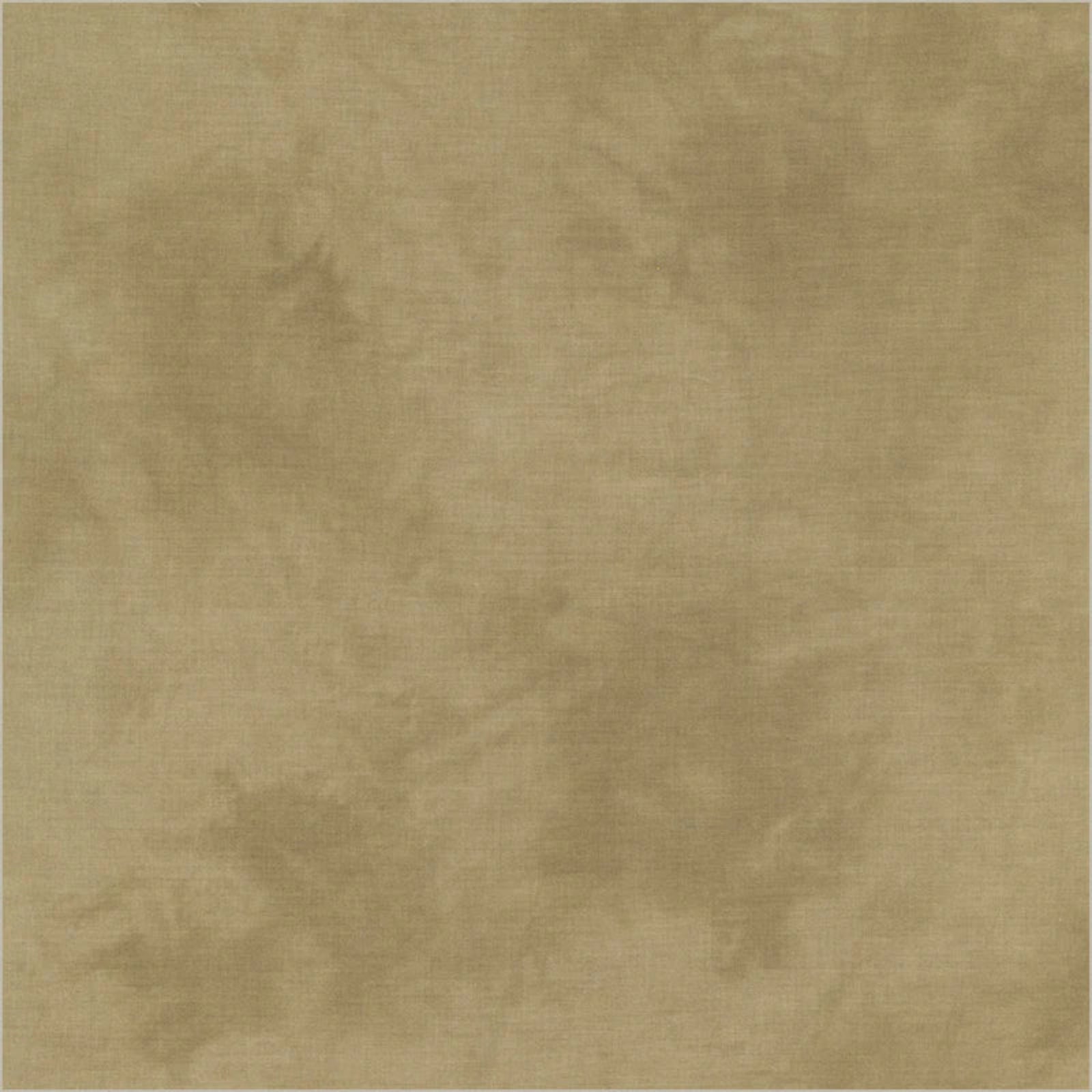 A square fabric swatch with a mottled, textured pattern in warm tan and beige tones.