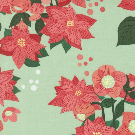 Tiny Christmas - Poinsettia - Mint