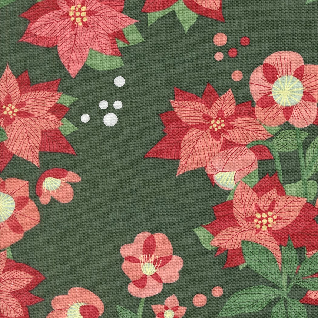 Tiny Christmas - Poinsettia - Pine