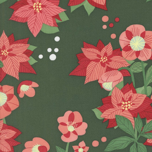 Tiny Christmas - Poinsettia - Pine