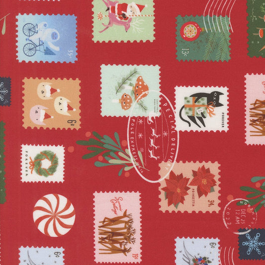 Tiny Christmas - Stamps - Christmas Red