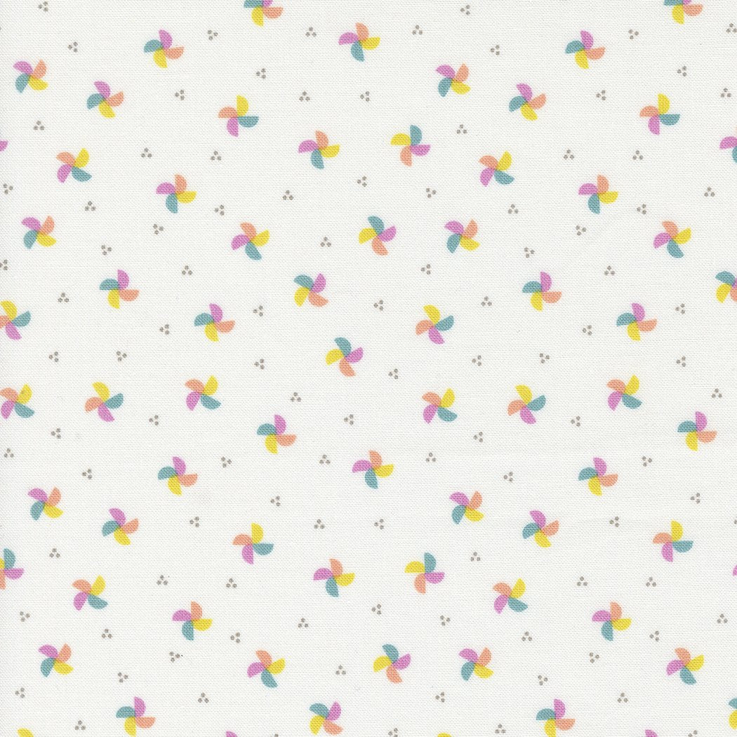 Laguna Sunrise - Pinwheel - Off White