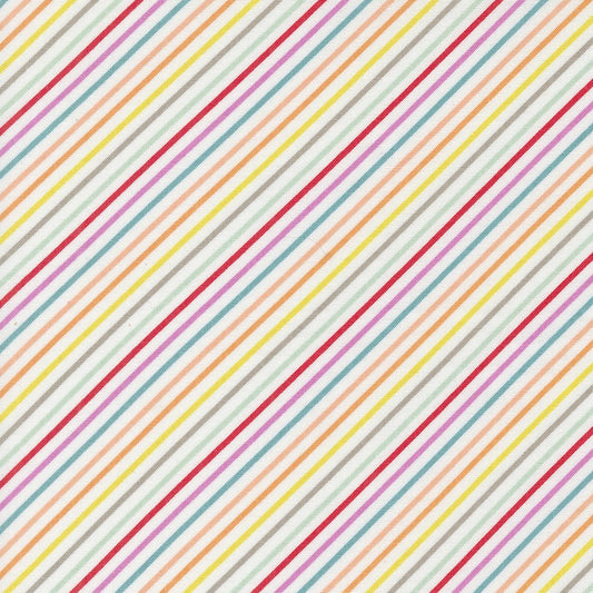 Laguna Sunrise - Stripes - Off White