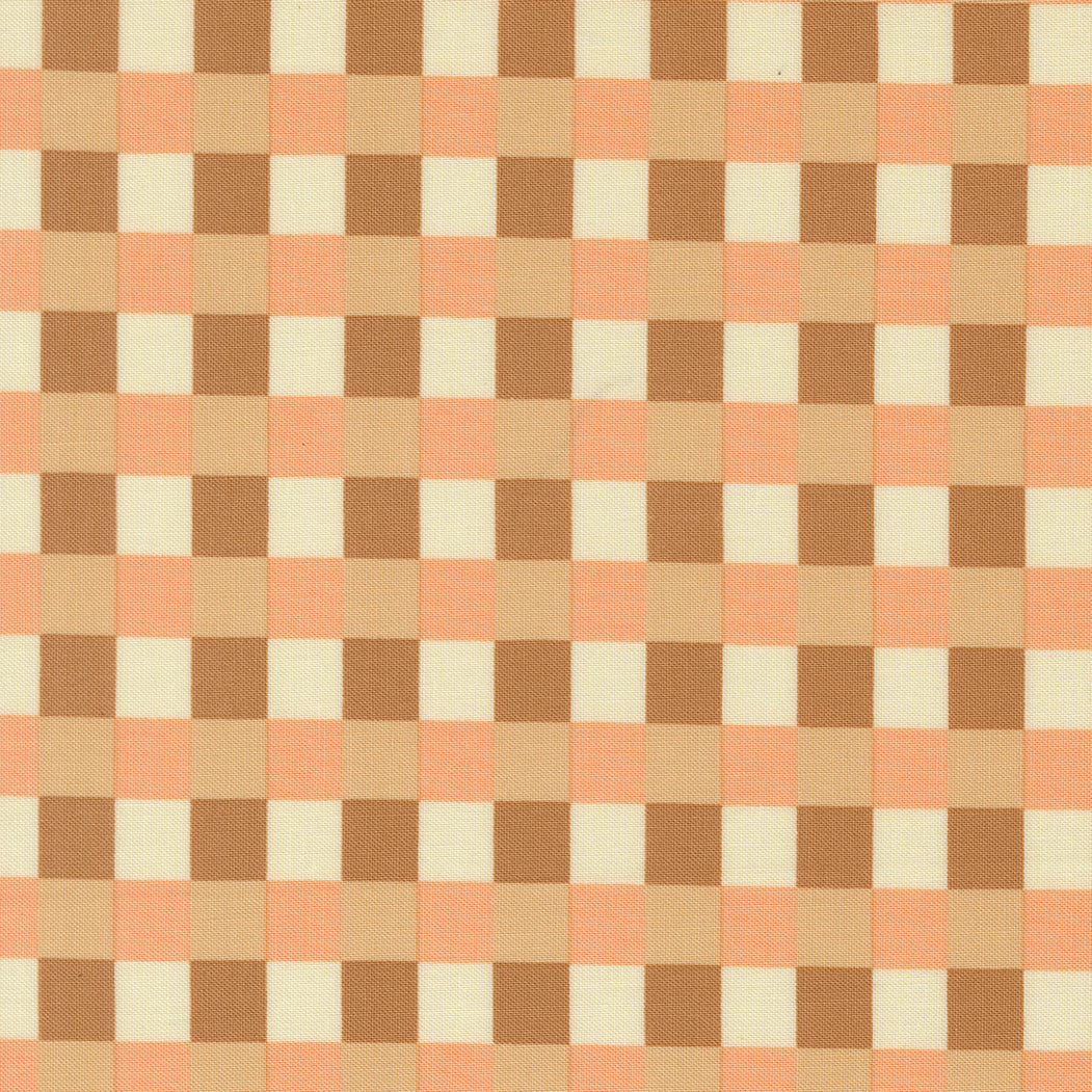 Sunlit Ruins - Gingham Cloud - Toast