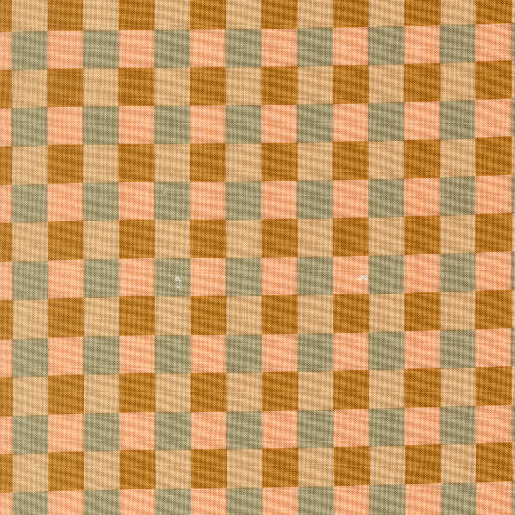 Sunlit Ruins - Gingham Cloud - Golden