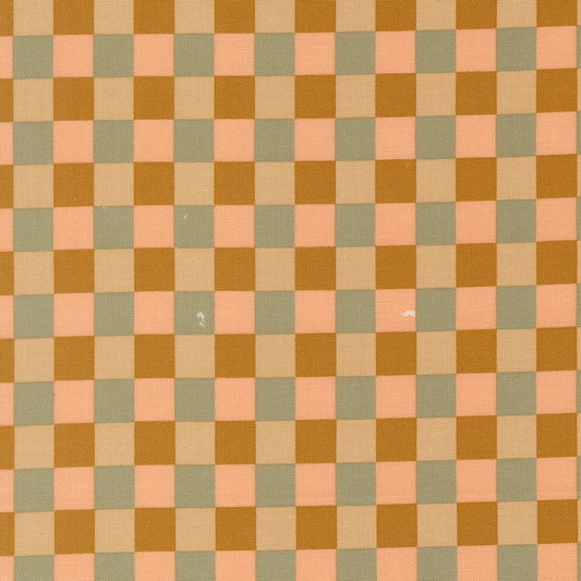 Sunlit Ruins - Gingham Cloud - Golden